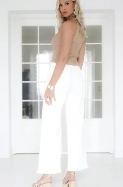 Mixed Brands - Straight pant NCM109 - White