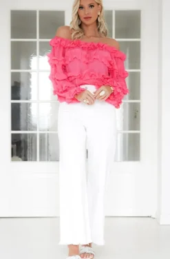 Mixed Brands - Straight pant NCM109 - White