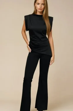 Mixed Brands - Symmetrical Top 90204 - Black
