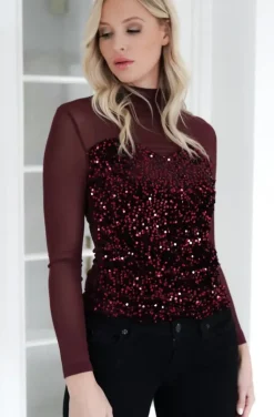 Mixed Brands - Top 05-3293 - Burgundy