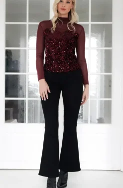 Mixed Brands - Top 05-3293 - Burgundy