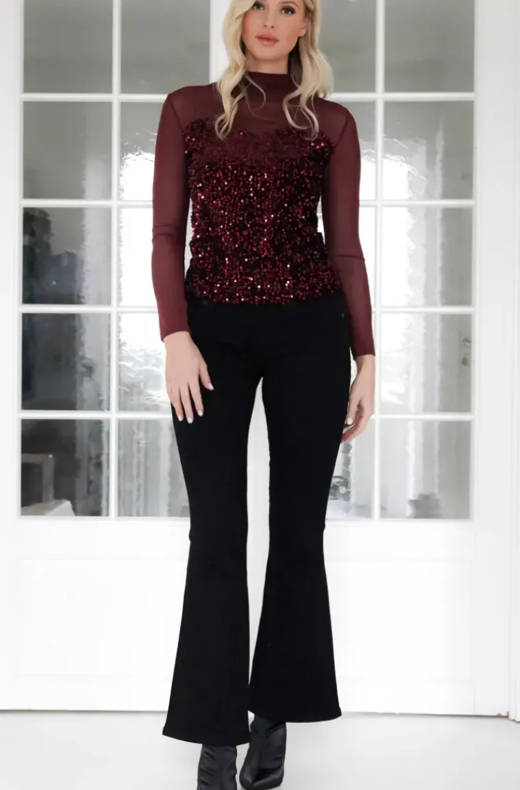 Mixed Brands - Top 05-3293 - Burgundy