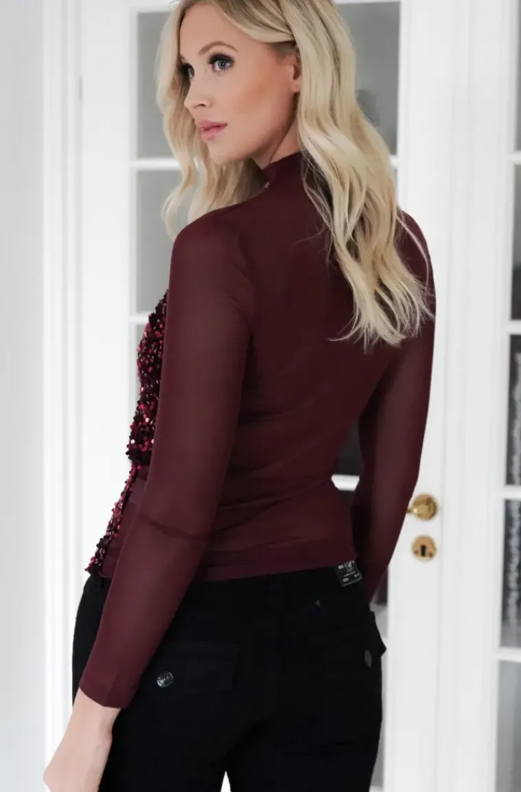 Mixed Brands - Top 05-3293 - Burgundy