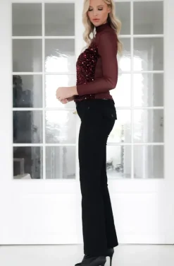Mixed Brands - Top 05-3293 - Burgundy