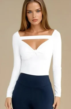 Mixed Brands - Top 8419 - Ecru
