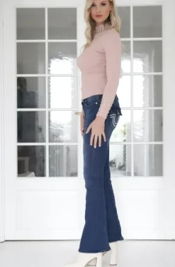 Mixed Brands - Top with studs 8036 - Rose