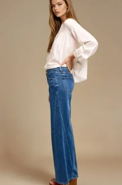 Mixed Brands - Trendy wide jeans 2771 - Blue