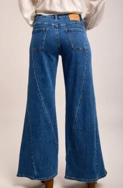 Mixed Brands - Trendy wide jeans 2771 - Blue