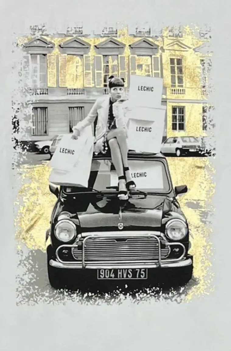 Mixed Brands - Tshirt car le chic 3659 - White