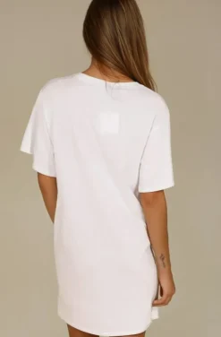 Mixed Brands - Tshirt dress 1232 - White