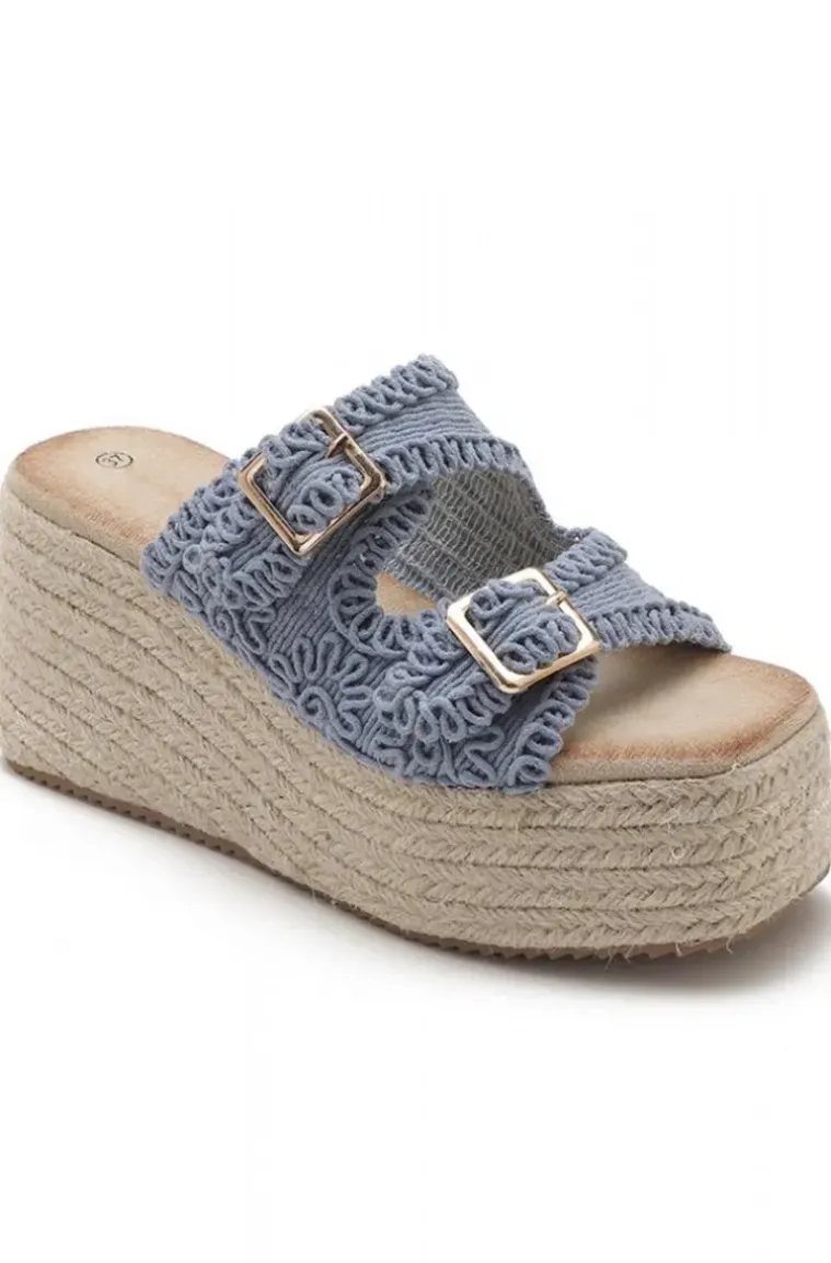 Mixed Brands - Wedge JN73-Blue