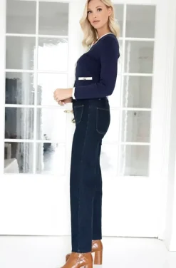 Mixed Brands - Wide leg jeans with Pockets 9200