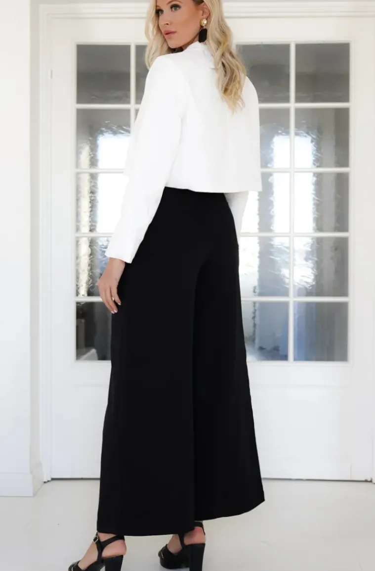 Mixed Brands - Wide Leg Palazzo Trousers 13305 - Black