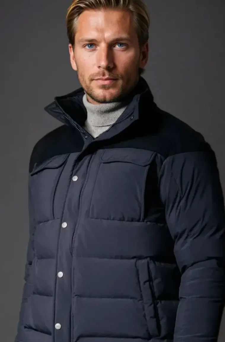 Monel - Benjamin jacket - Midnight Navy