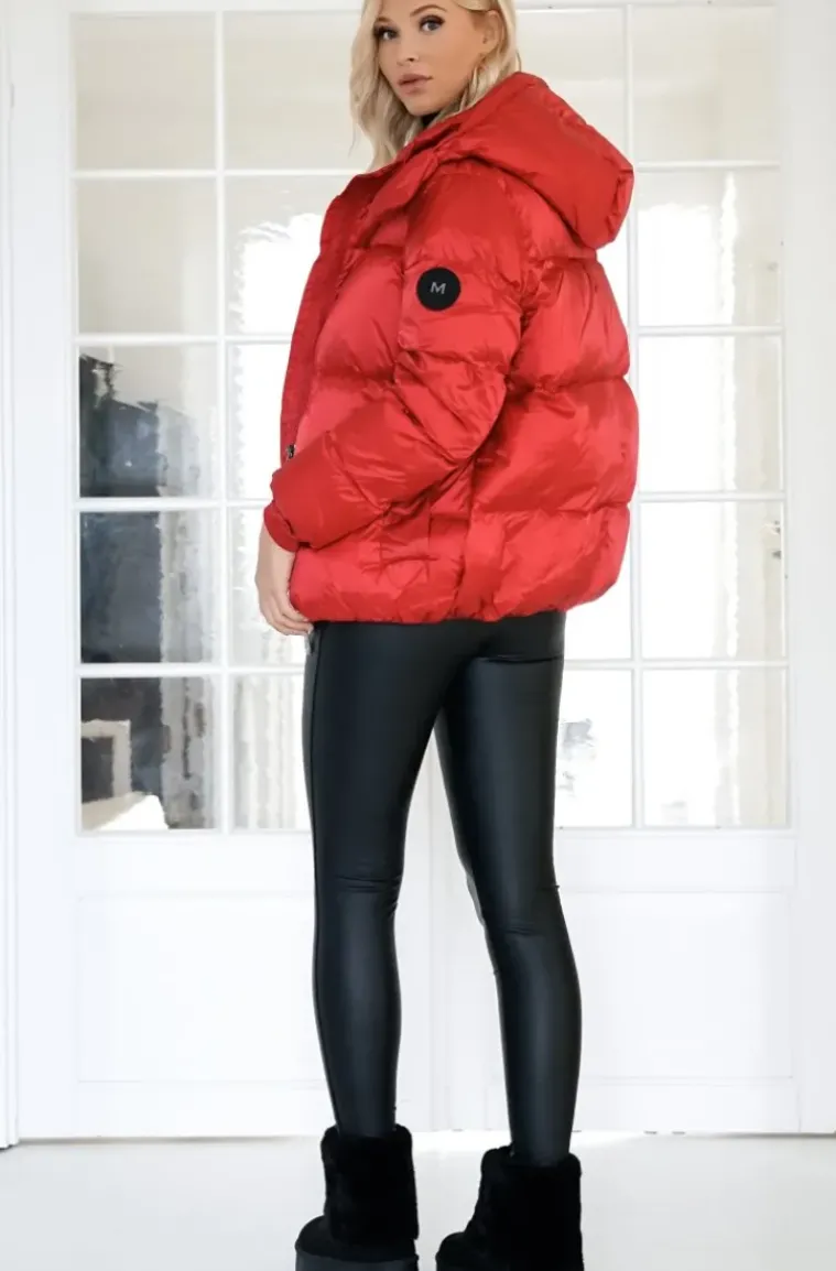 Monel - Lucie Boxy - Bright Red