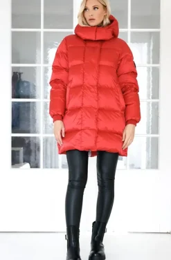 Monel - Lucie Boxy Mid - Bright Red