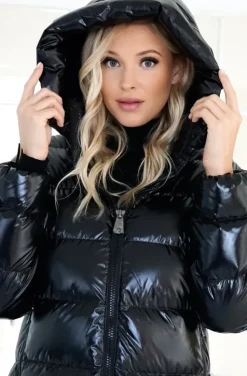 Monel - Val Cenis Long - Black Metallic
