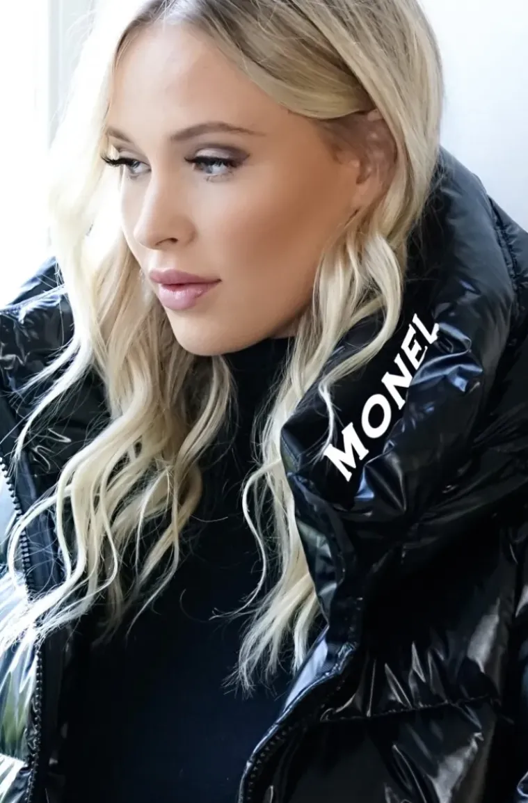 Monel - Val Cenis Long - Black Metallic