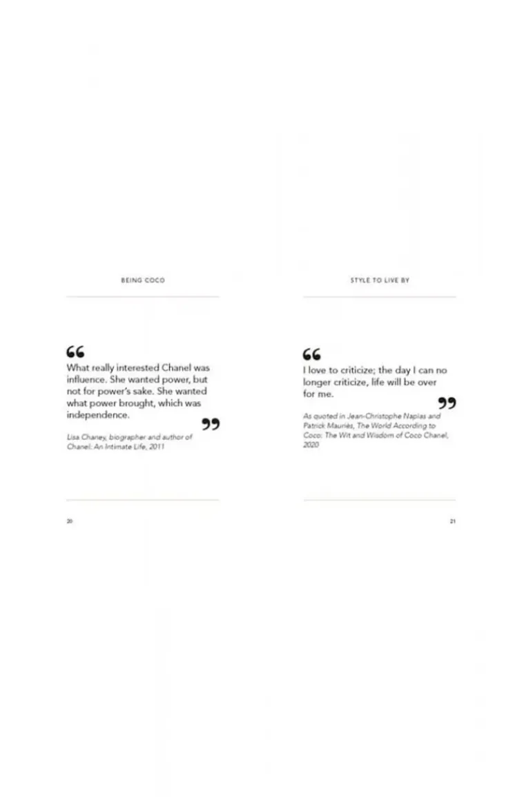 New Mags - The Little Guide to Coco Chanel