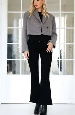 NORR - Badine Short Blazer Grey Melange