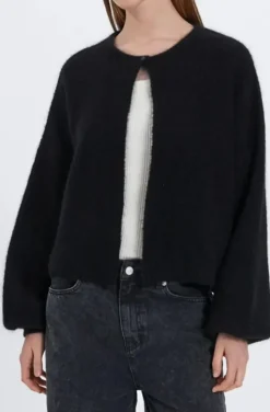 NORR - Hazina Knit Cardigan - Black