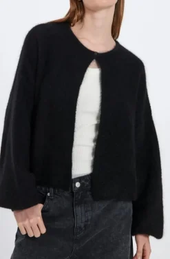 NORR - Hazina Knit Cardigan - Black