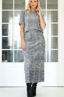 NORR - Milan Skirt - Silver