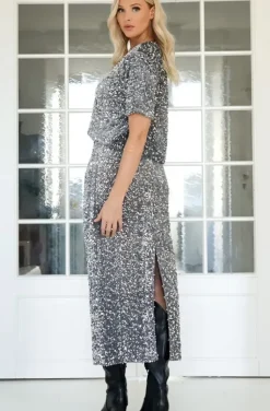 NORR - Milan Skirt - Silver