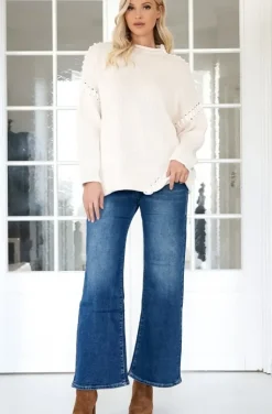 NORR - Strings Knit top - Offwhite