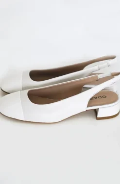 Odare - Girona Ballerina Nappa Offwhite