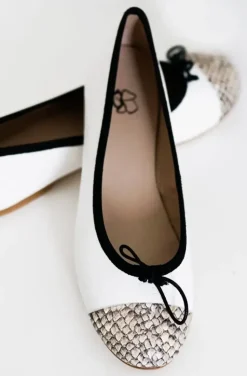 Odare - Valencia Ballerina Offwhite Roccia