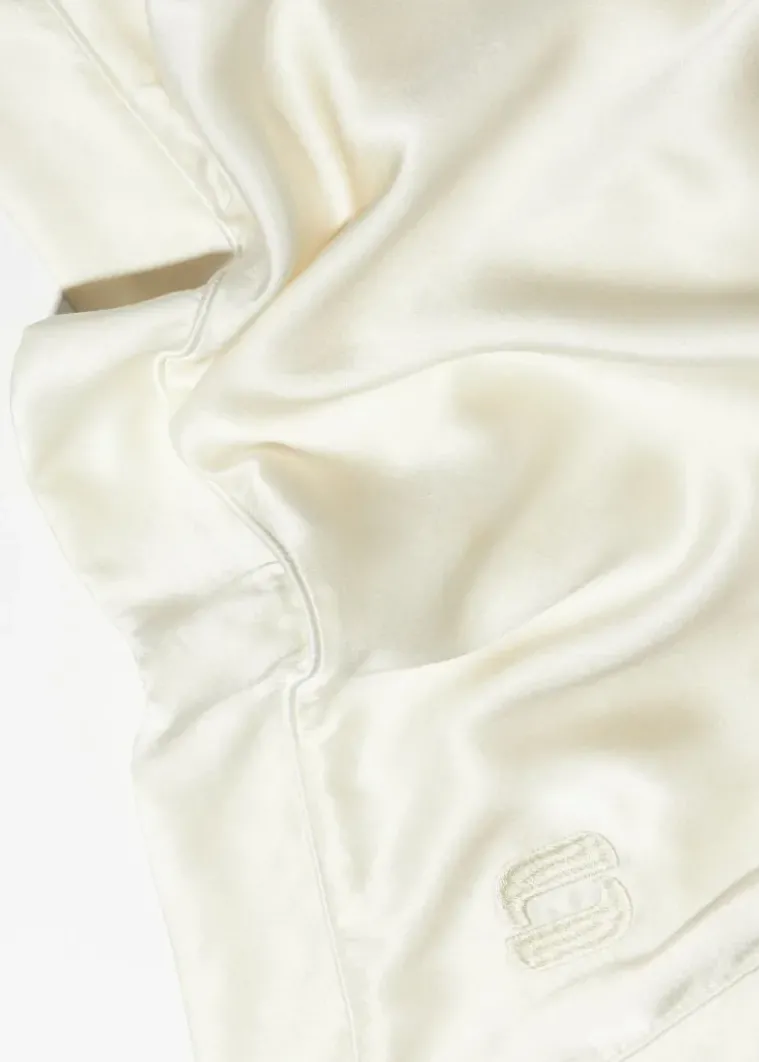 Our New Routine - Silk Pillowcase 004 Ivory