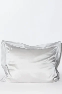 Our New Routine - Silk Pillowcase 002 Light Grey