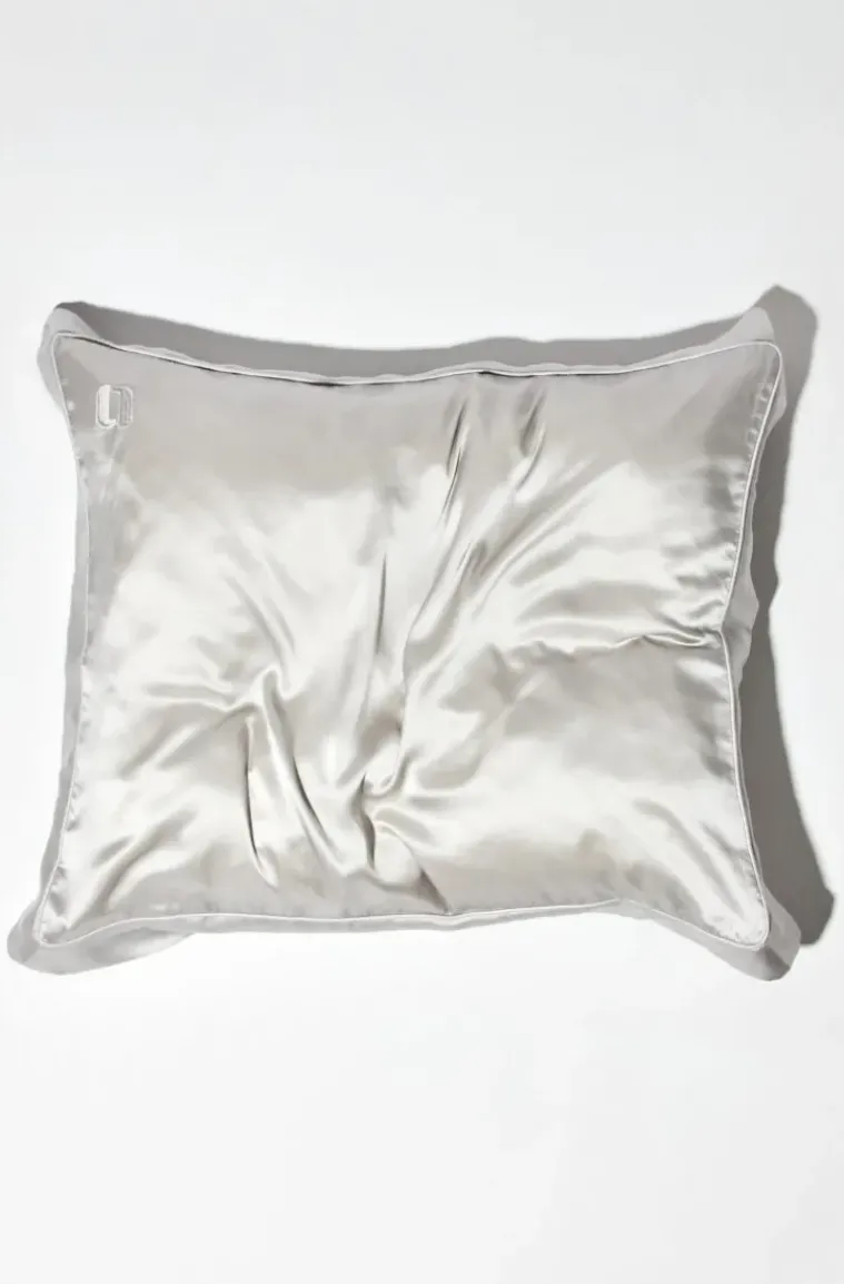 Our New Routine - Silk Pillowcase 002 Light Grey