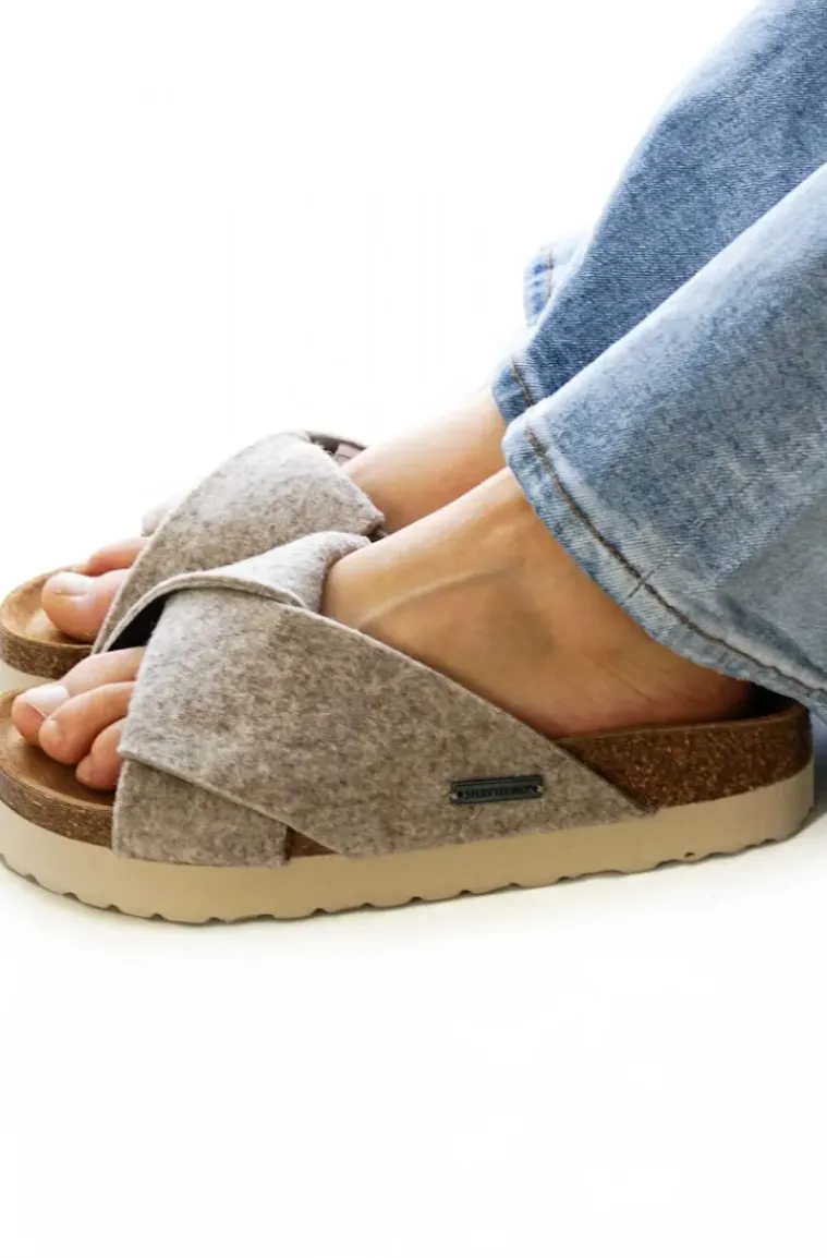 Shepherd - Freja Sandaler - Beige