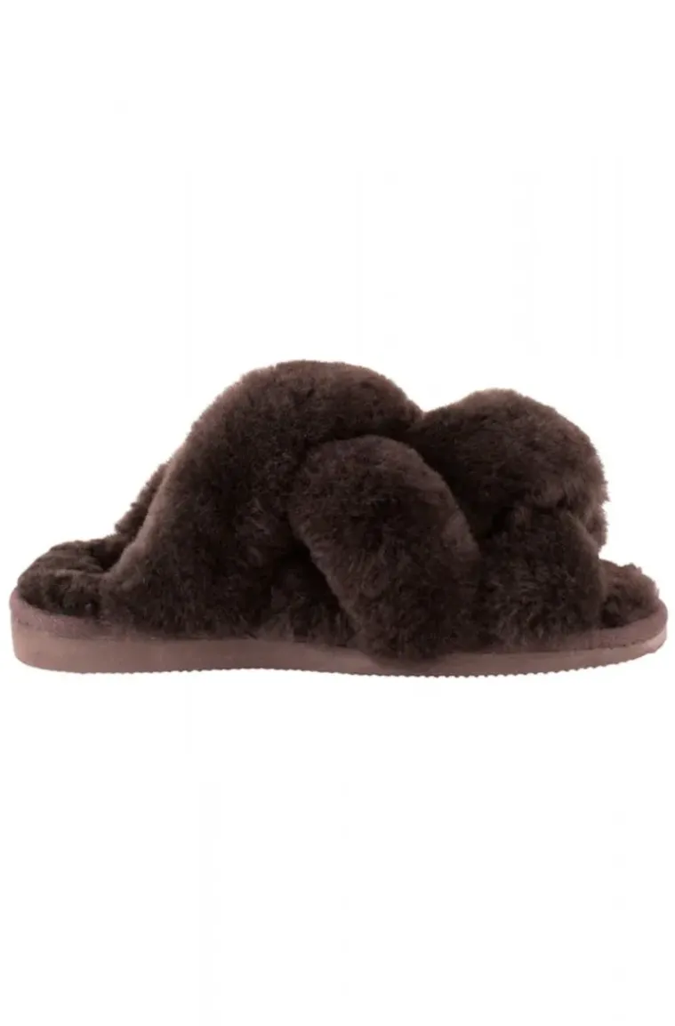 Shepherd of Sweden - Dam Gabriella Tofflor Dark Brown