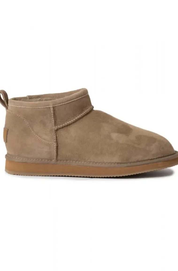 Shepherd of Sweden - Dam Kim Låga Fårskinnsboots Stone