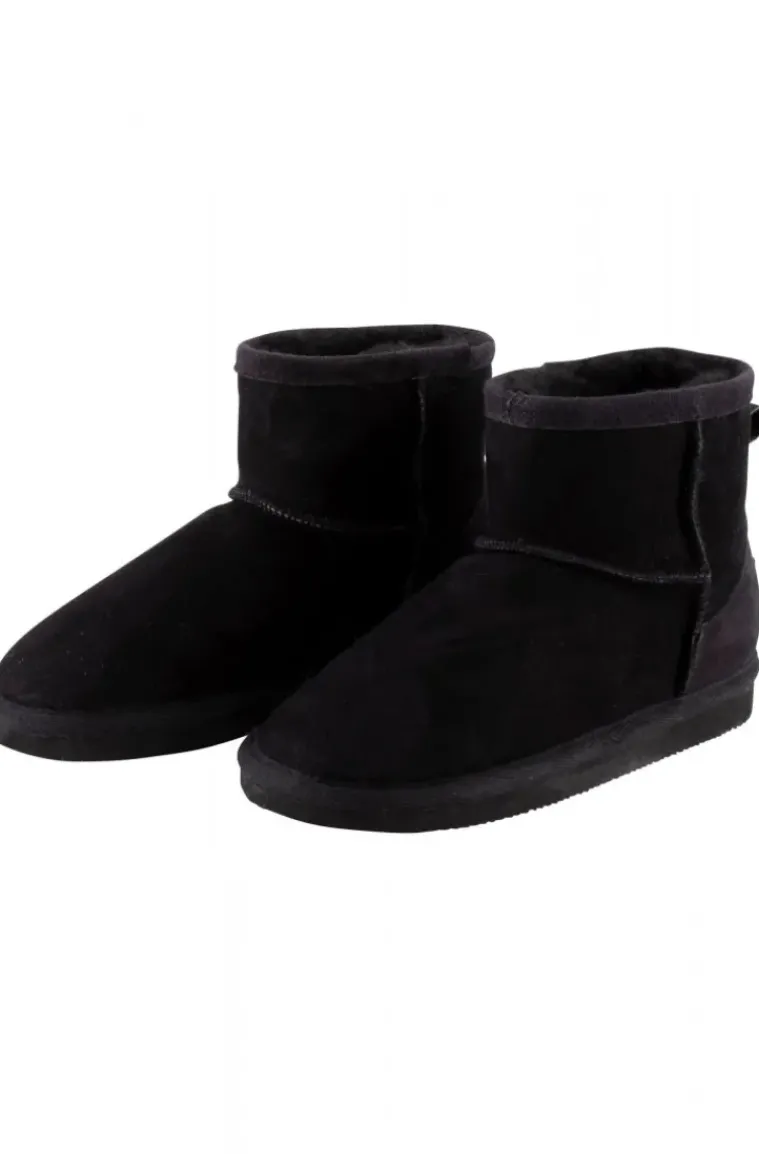 Shepherd of Sweden - Dam Laura Ankelhöga Fårskinnsboots Svart