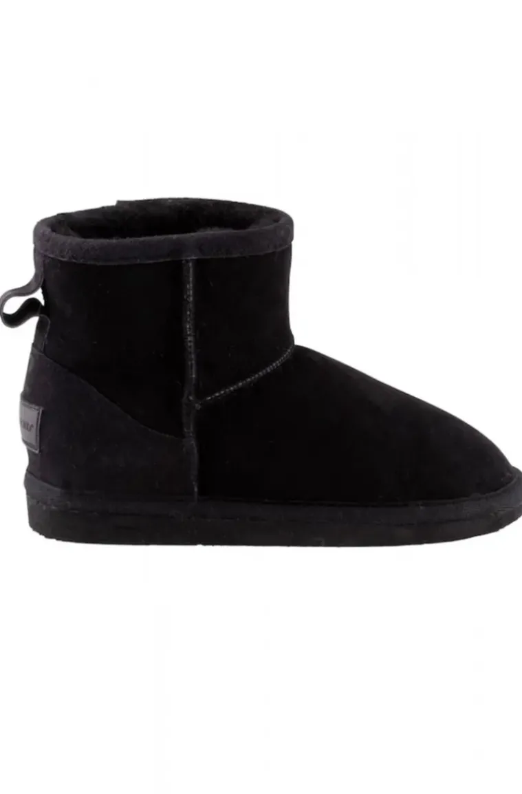 Shepherd of Sweden - Dam Laura Ankelhöga Fårskinnsboots Svart