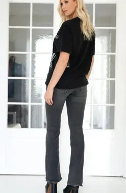 True Religion - Crackle Vintage Tee - Jet Black