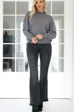 True Religion - Joey low rise Bootcut - Charcoal