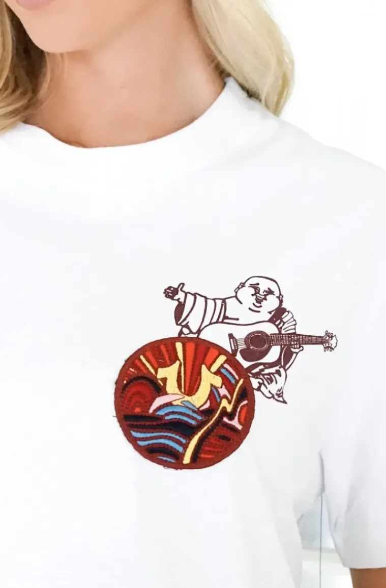True Religion - Patch Short Sleeve Tee - White