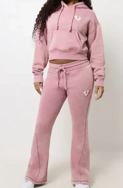 True Religion - Washed old mutli low rise Joey pant - Heather Rose