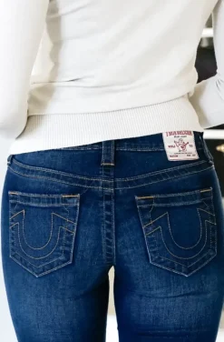 True Religion -Billie Midrise Straight - Indigo Upgrade