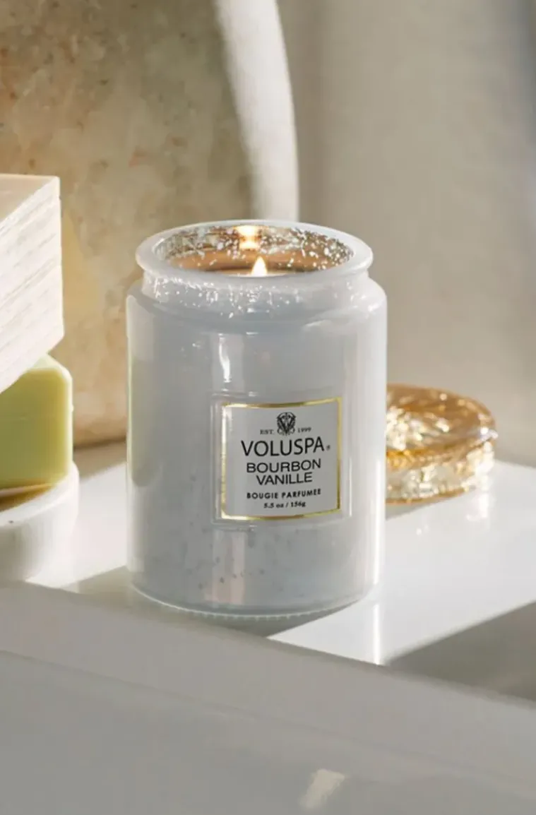 Voluspa - Bourbon Vanille Small Jar Candle
