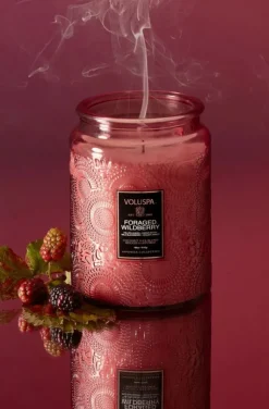 Voluspa - Foraged Wildberry Large Jar Candle