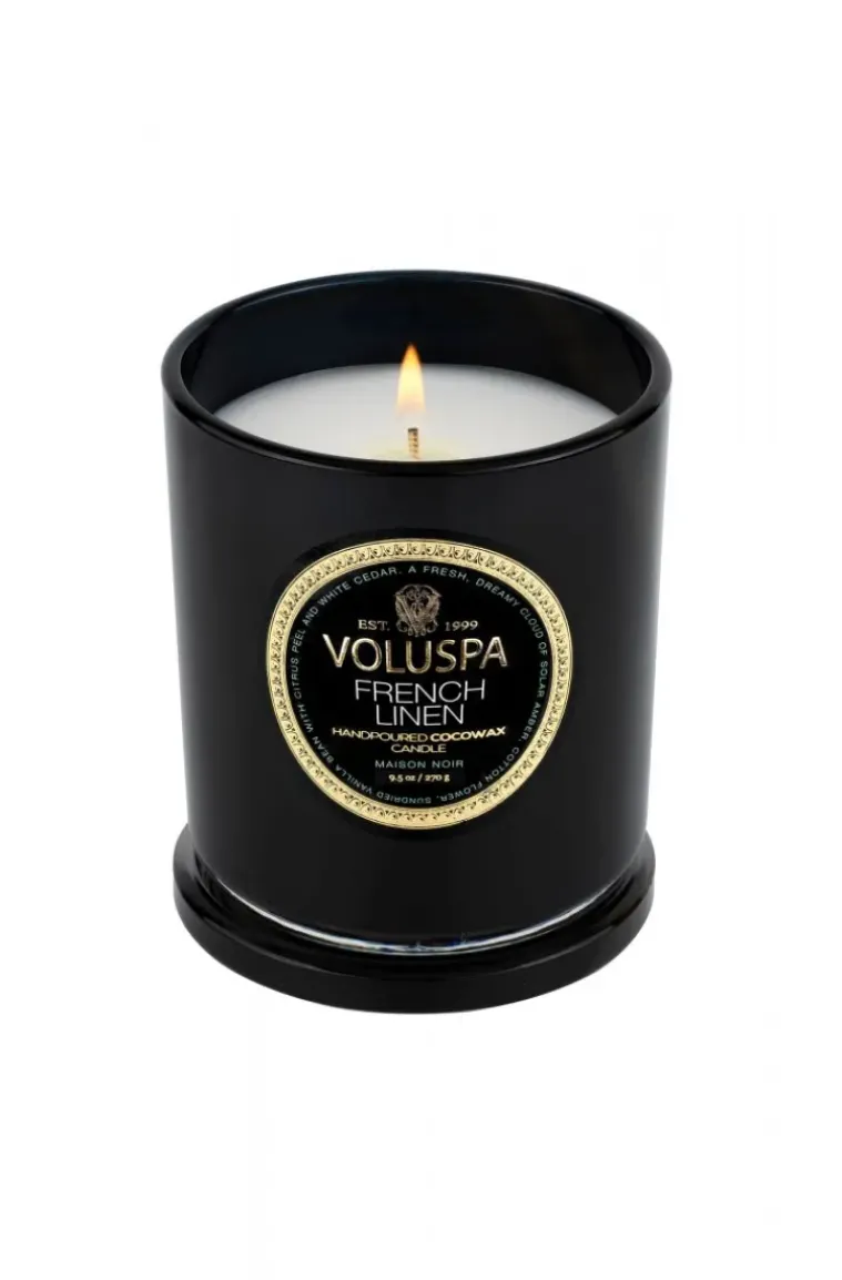 Voluspa - French Linen Boxed Candle