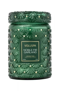 Voluspa - Noble Fir Garland Large Jar Candle