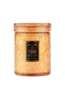 Voluspa - Spiced Pumpkin Latte Mini Glass Jar with Lid