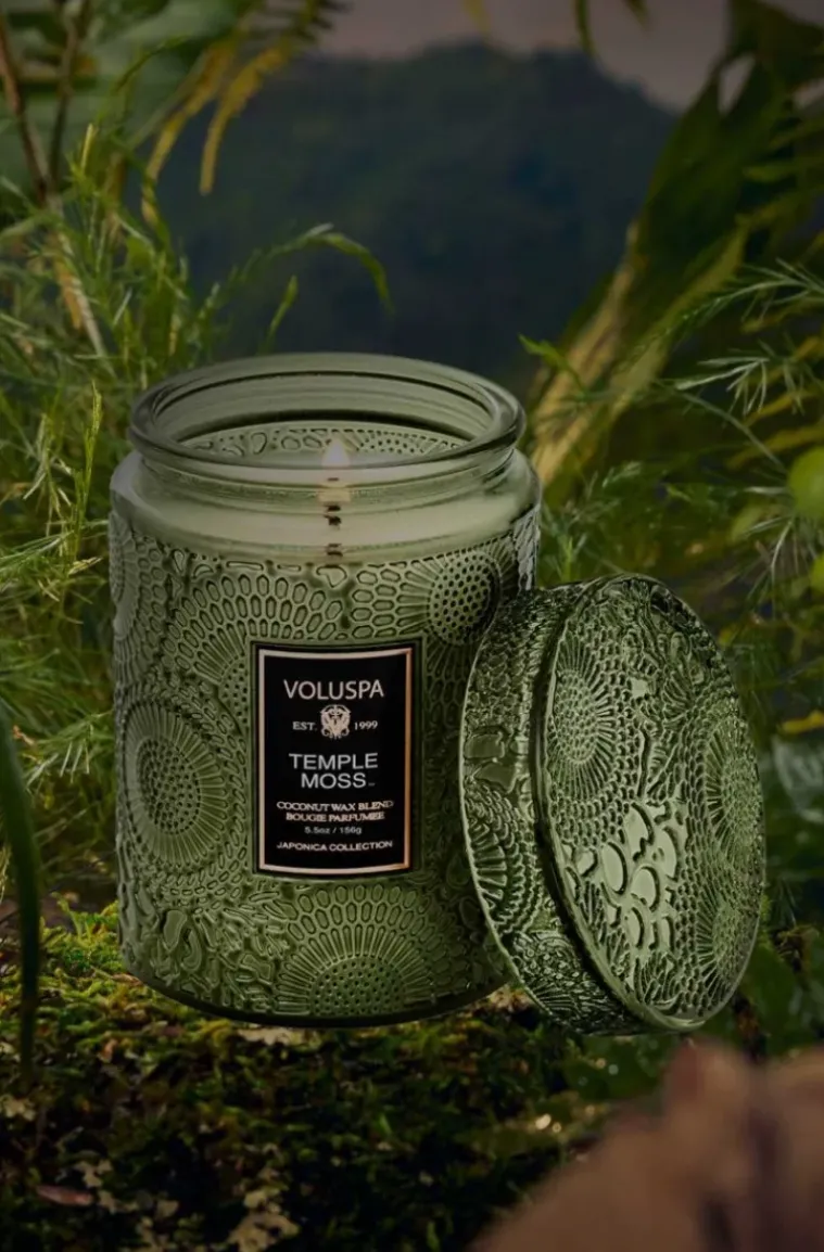 Voluspa - Temple Moss Small Jar Candle
